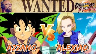 THE RUNBACK Azzano vs Alexiad FT7  WANTED DBFZ 101 [upl. by Petie437]