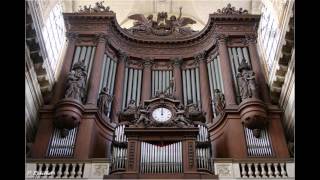 Cavaillé Coll Organ  The Church of SaintSulpice Paris  Suit Gothique Op 25 Toccata [upl. by Ihcekn]