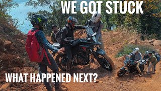 V strom sx 250 offroading gone wrong [upl. by Alano248]