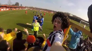 Grimsby Town 2015 Best Away Fan Cam Moments [upl. by Hplar]