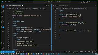 PHP require include requireonce e includeonce mas la sintaxis de function [upl. by Faustena308]