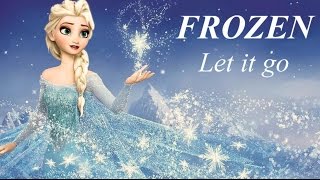 Let it go quotFrozenquot  KARAOKE [upl. by Natasha956]