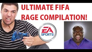 ULTIMATE FIFA RAGE COMPILATION feat KSI wroetoshaw Nepenthez Wepeeler  more [upl. by Nuarb936]