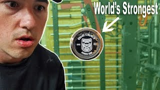 Unboxing The Worlds STRONGEST Barbell [upl. by Kornher]