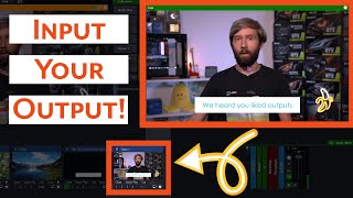vMix Output Input Add your output into your production to create multiviews and custom outputs [upl. by Nairim]