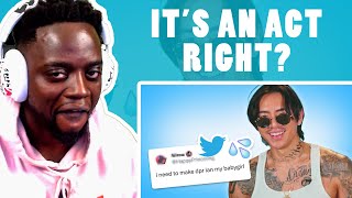 MUSALOVEL1FE Reacts to DPR Ian Reads Thirst Tweets [upl. by Itraa]