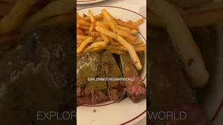 Best Paris Steak Frites Le Relais de l’Entrecôte [upl. by Ecirtaemed572]