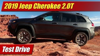 2019 Jeep Cherokee Trailhawk 20T Test Drive [upl. by Cenac]