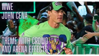 WWE John Cena theme with Crowd and Arena Effects [upl. by Ybbil]