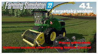 FS 22  Karpatský venkov 41 VYHRAJ Hori Farming vehicle control  Lets play  CZSK [upl. by Short]