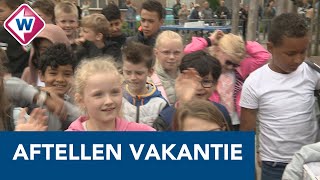 Aftellen tot zomervakantie begint  OMROEP WEST [upl. by Nehtanhoj]