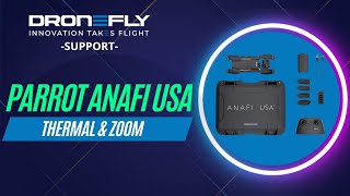 Parrot ANAFI USA  Thermal and Zoom  DRONEFLY SUPPORT [upl. by Alyn384]