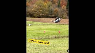 JETSON ONE TEST DEL DRONE MONOPOSTO [upl. by Llyrat]