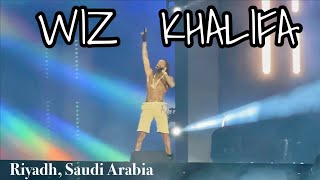 WIZ KHALIFA  RIYADH CONCERT 23  FULL PERFORMANCE [upl. by Ihp]