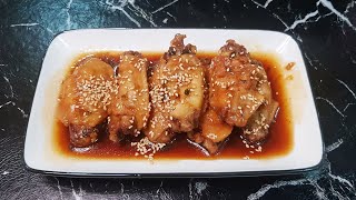 家常菜【蜜汁鸡翅】【Honey Coated Roast Chicken Wings】 [upl. by Abita]