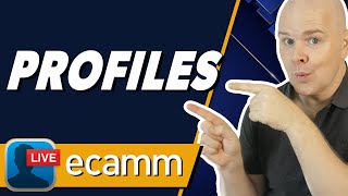 How to Use Profiles Ecamm Live Tutorial [upl. by Richarda]