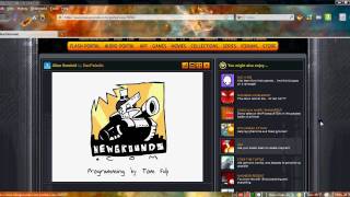 How to download Games and videos from newgrounds the right way [upl. by Aneetsirhc781]