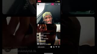 Lil Macks with AceampMb on insta live  Lil Macks is dropping soon [upl. by Lucienne503]