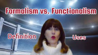 Formalism vs Functionalism 101 formalism functionalism literature criticaltheory [upl. by Barnum337]