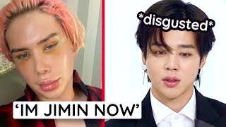 BTS Jimin REACTS To Oli London [upl. by Adore590]