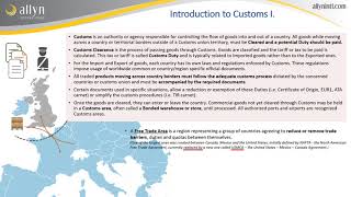 Introduction to customs classification  p1  Customs and customs clearance  about HS and HTS [upl. by Aenotna]