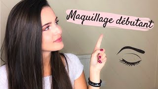 MAQUILLAGE SIMPLE ET RAPIDE POUR DÉBUTANT [upl. by Zetnas528]