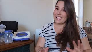 Lansinoh Smartpump 30 Breastpump Review  Whats in the box Pregnancy Items [upl. by Aisayn580]