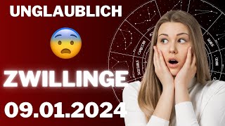 ZWILLINGE ♊️⭐️ DER BESTE TAG ALLER ZEITEN 😱 Horoskop  09Januar 2024 zwillinge tarot [upl. by Raeann]