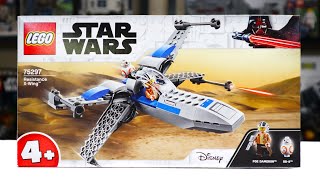 LEGO Star Wars 75297 RESISTANCE XWING Review 2021 [upl. by Nehgem]