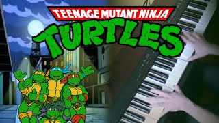 Teenage Mutant Ninja Turtles  Main Theme 🐢 Piano Cover   Sheet Music [upl. by Bullis]