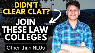 Top 10 Law Colleges in India Apart from NLUs  CLAT 2024 [upl. by Yank]