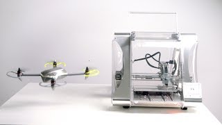 Fully Functional Drone made entirely on ZMorph VX [upl. by Docile]