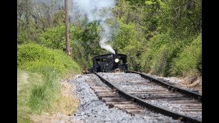 Pennsylvania RailRoad Steam Locomotive 643 [upl. by Atig]