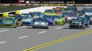 2012 Good Sam Roadside Assistance 500 Last Lap Reenactment [upl. by Singhal824]