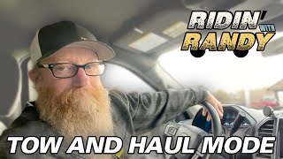 UNDERSTANDING quotTOW AND HAULquot MODE  Ridin With Randy [upl. by Sweet446]