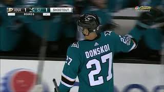 Joonas Donskoi Dangles In Shootout  HD [upl. by Llenrad]