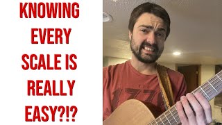 Learning Guitar Scales the Wrong Way [upl. by Eelirol406]