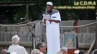 Aid el fitr 2014 Arles Discours fraçaisArabe [upl. by Nnateragram]