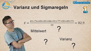 Varianz und Sigmaregeln  Standardabweichung und Konfidenzintervalle  Gymnasium Übung 1 [upl. by Azila792]