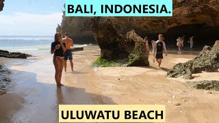 BALI INDONESIA ULUWATU BEACH [upl. by Skyla937]