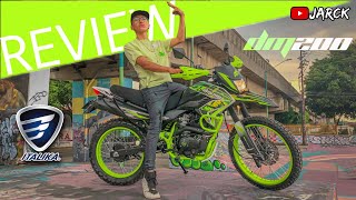 REVIEW Italika DM200 2023 y TEST DRIVE  JARCK [upl. by Grae46]