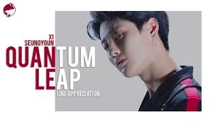 PDX101 amp Quantum Leap  Line Appreciation Seungyoun 조승연 [upl. by Thompson895]