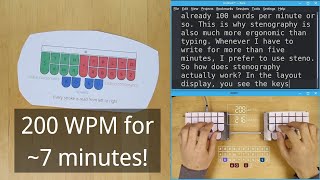 How Steno Works At 200 WPM [upl. by Haden]