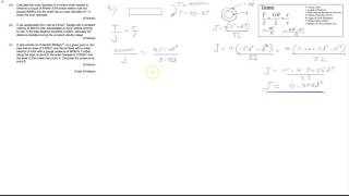 HNC Mechanical Engineering Q4a  Applied Maths Exam 2015 [upl. by Reisfield792]