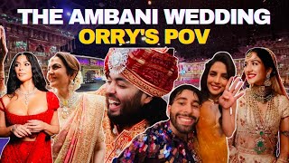 Biggest Baraat in history  ORRYs POV of Anant amp Radhika Ambanis Wedding [upl. by Marijane]