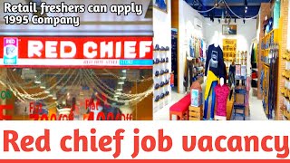 Red chief job vacancy  Retail job vacancy  Eligibility  Post  Salary  Company profile [upl. by Tortosa]