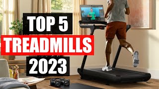 Top 5 BEST Treadmills in 2023 Watch BEFORE You Buy [upl. by Ashli239]