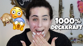 DIE DECKENDSTE FOUNDATION DER WELT  DERMACOL FIRST IMPRESSION  Jolina Mennen [upl. by Innavoij]