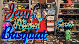 JeanMichel Basquiat classic x Crocs Review  on foot [upl. by Llednohs]