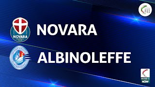 Novara  Albinoleffe 03  Gli Highlights [upl. by Assenov723]